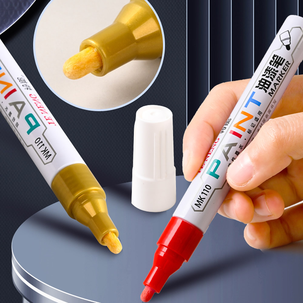 8 Kolorów Pisak robić Naprawy Rys Samochodowych Szybkoschnący Lakier robić Retuszu Wodoodporny znacznik robić Opon i Felg Pisaki robić Lakieru Samochodowego