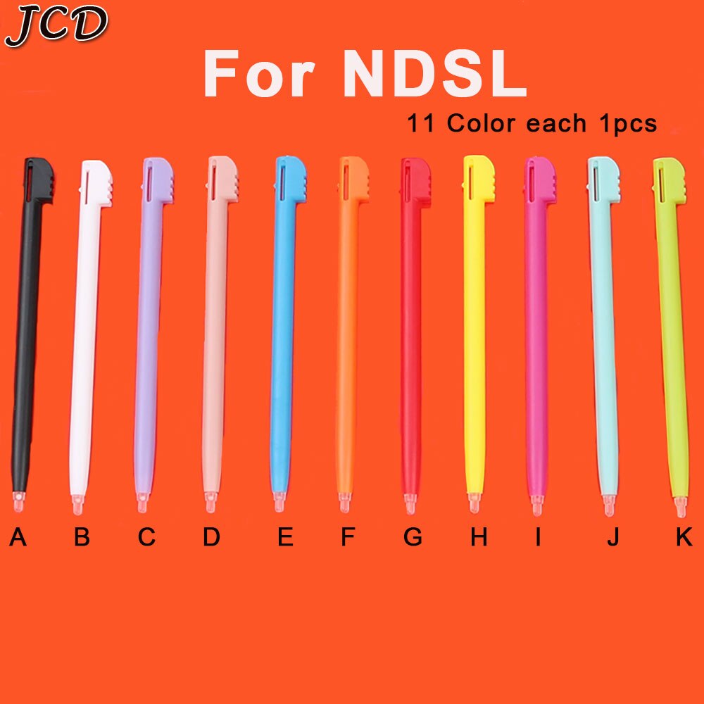 JCD Stylus-Bolígrafo de plástico para consola de juegos, conjunto de bolígrafo de pantalla táctil para Nintendo 3DS 2DS LL XL para 3DS XL NDSi, accesorios para consola de juegos
