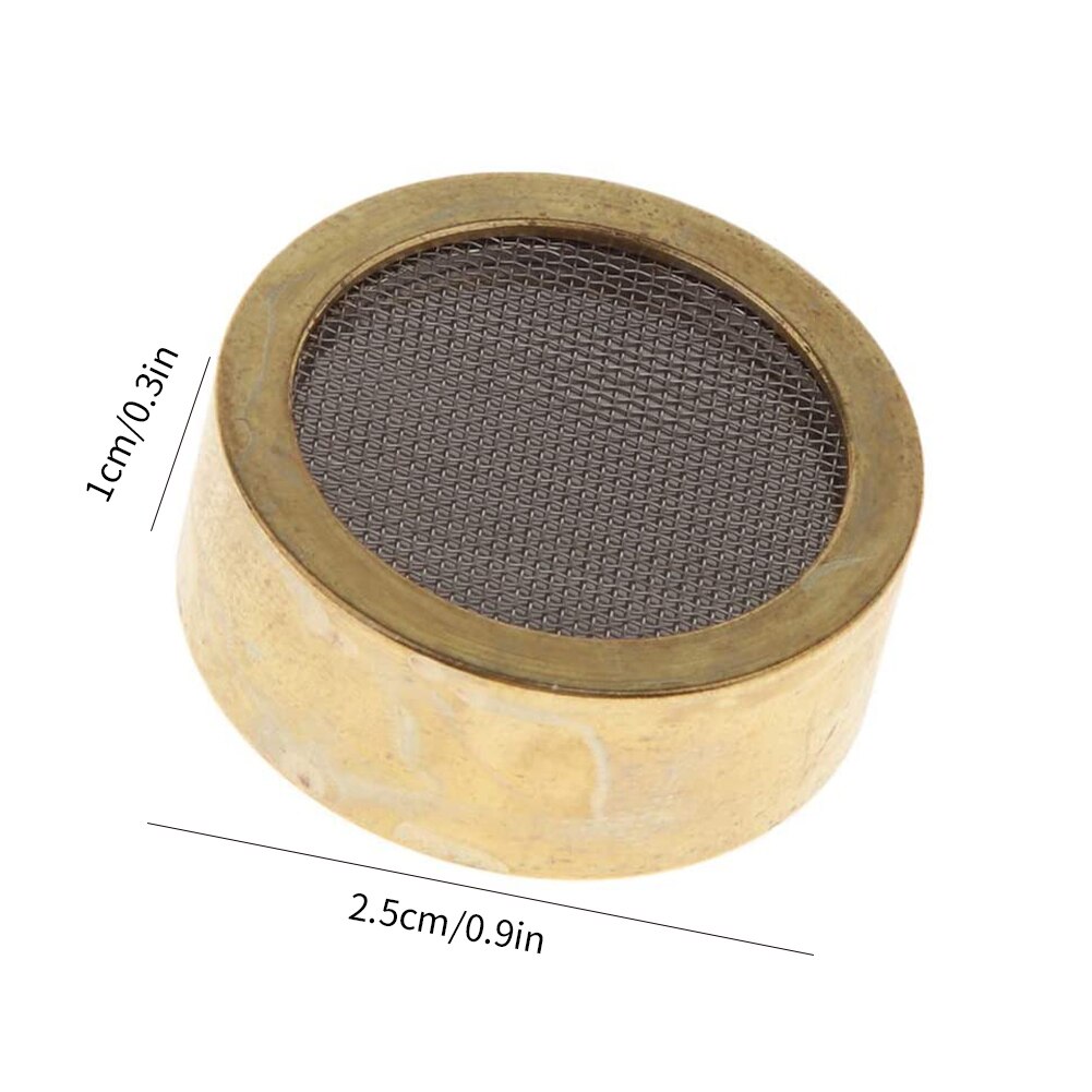 Aluminium Condensator Microfoon Cartridge Capsule Vervangingen Groot Membraan Microph Elektrische Instrument Parts Golden