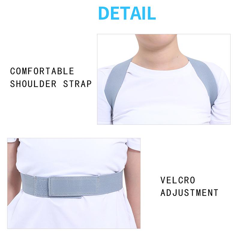 ZITY Adjustable Child Shaper Children Posture Corrector Back Support Belt Correction Orthosis Shoulder Back Belt For Teenage