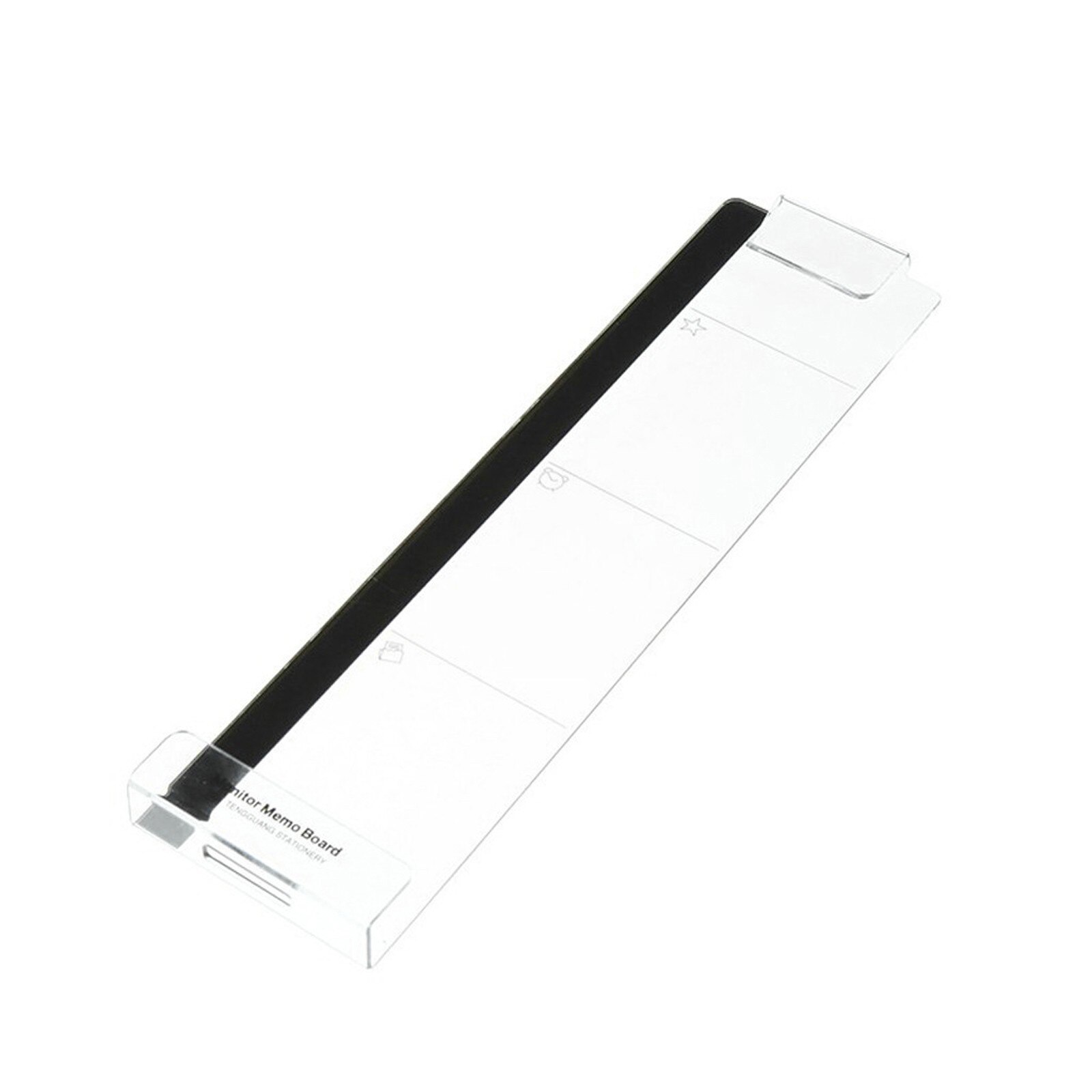 1/2pcs Computer Monitor Screen Post-it Holder For Sticky Notes Memo Board Pads Side Panel Sticky Reminder Holders Organizer: B