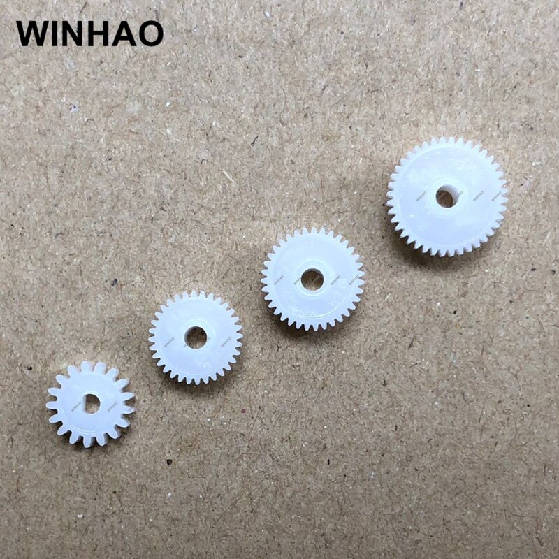10sets/lot compatible Zonerich AB-58GK AB 58GK PT486F PT486 2mm hole diameter gear with 4 pcs per set
