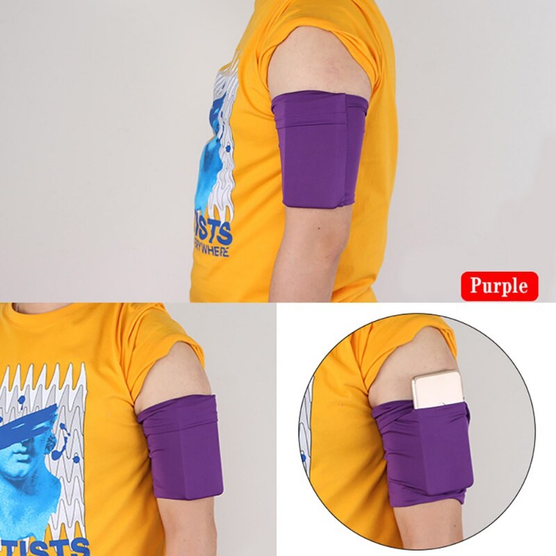Mobiele telefoon tas armband outdoor universele mobiele telefoon tas tas hoge elastische ademende jogging mobiele telefoon armband/
