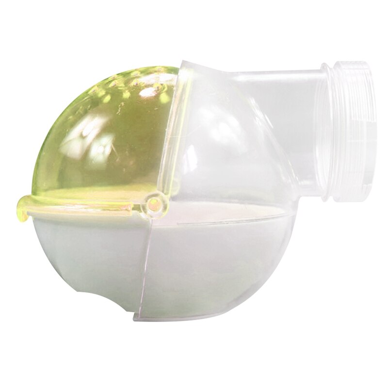 Conteneur de bain de sable respirant pour Hamster, pour Cage, Gerbille de souris, boîte de salle de bain pour animaux de compagnie, bain de sable, jouet pour petit animal de compagnie: Yellow