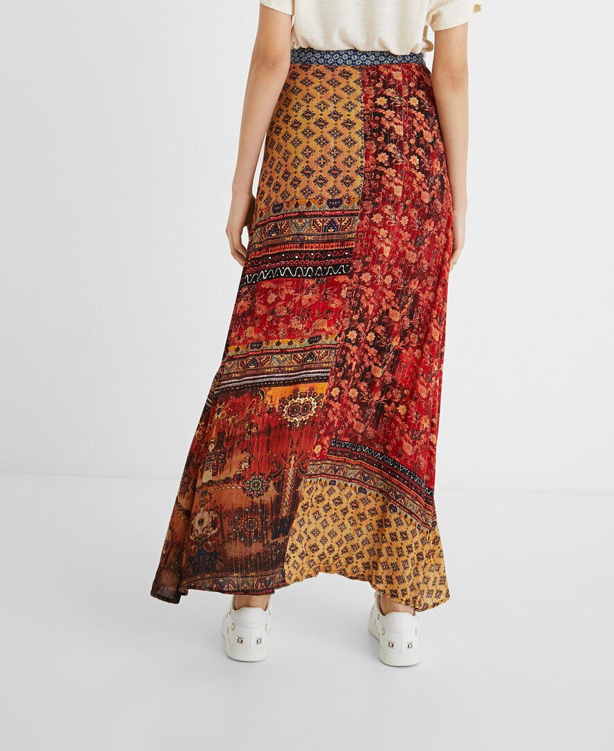 Spanish Bohemian long skirt: 36