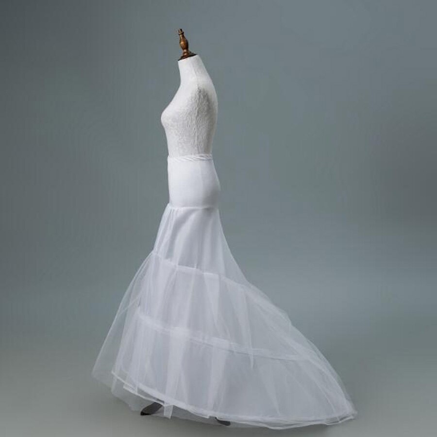A Line Petticoats for Girl Woman Long Underskirt Crinoline Peticoat Pettycoat for Wedding Evening Dresses
