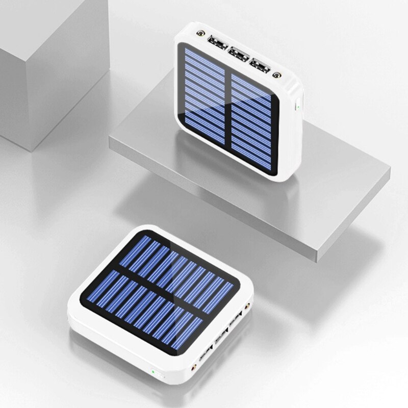 Mini Portable Solar Power Bank 10000 MAh Small Convenient Mobile Power for Phone