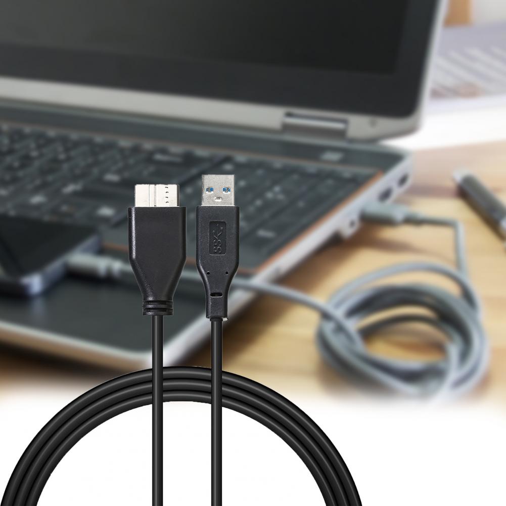 Kabel voor harde schijf USB 3.0 A mannelijk naar micro B mannelijk Hoge snelheid datakabeladapter Adapter voor harde schijf