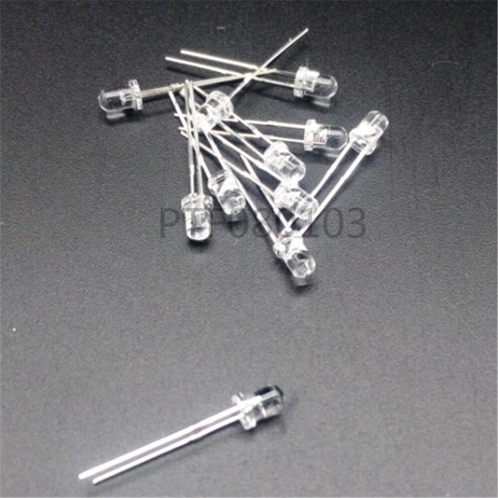 50pcs 3mm 5mm 850nm 940nm IR LED Assorted Infrared Emitter And IR Receiver Diode Diodes 3mm 5mm IR Infrared LED Diode LED Lamp