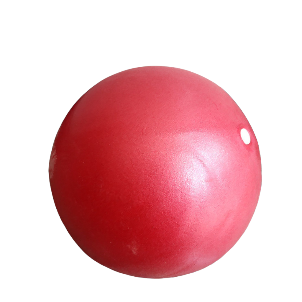 25cm yogabolde øvelse gymnastik fitness pilatesbold balanceøvelse fitness fitness yogabold indendørs træning yogabold kerne: Rød