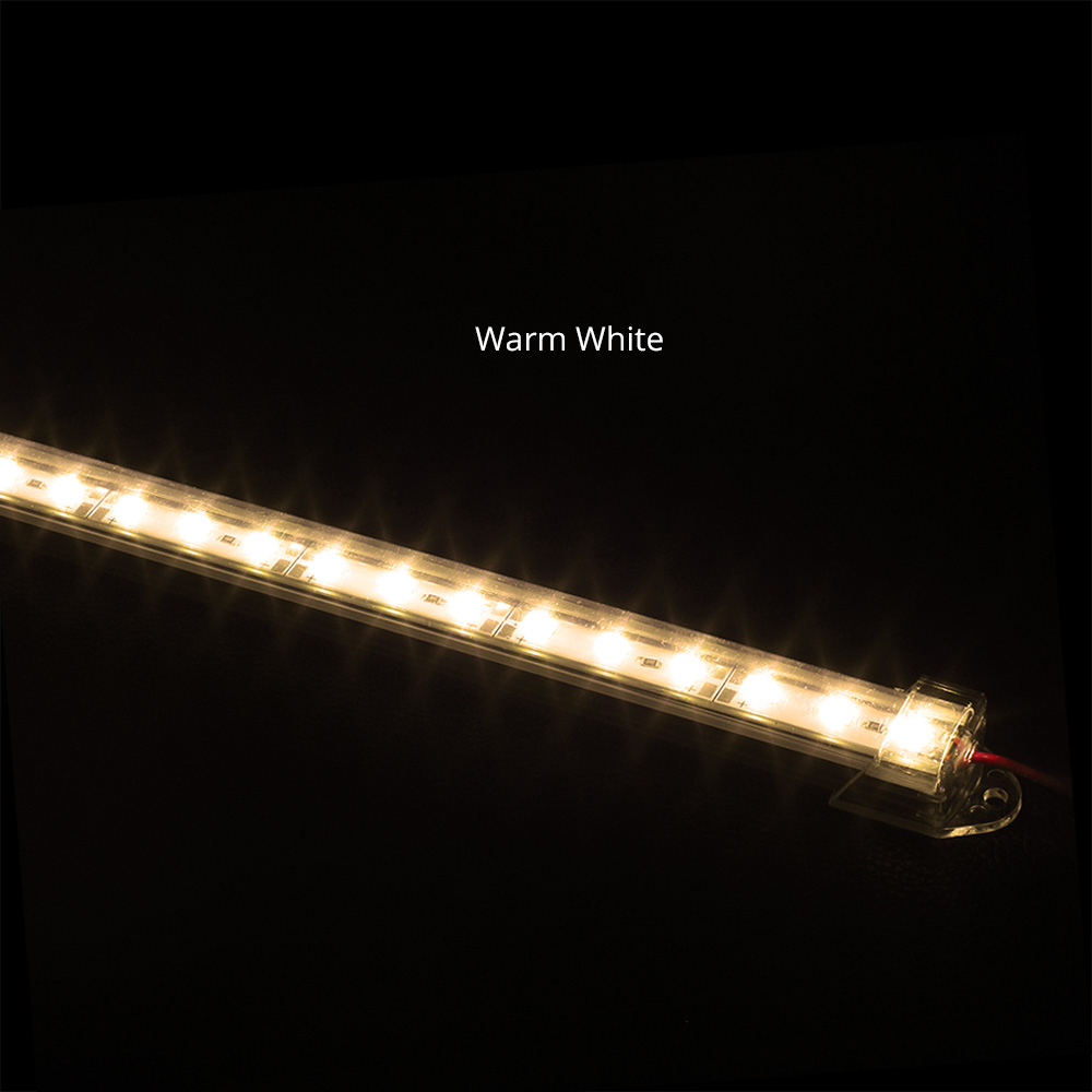 8 stücke 36 LEDs 0,5 mt SMD 5730 LED Bar Licht Hohe Helligkeit Für Zauberstab Ecke Küche Schrank Licht Weiß /warmes Weiß Dekoration Lampe: warm Weiß / milchig Startseite