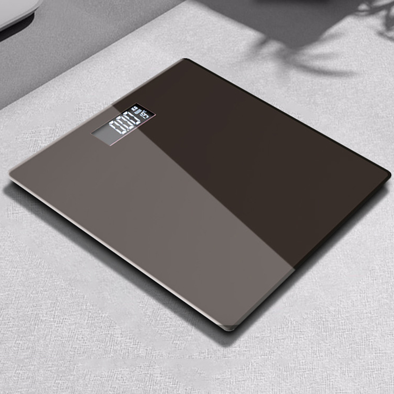 Weegschaal voor lichaamsgewicht, weegschaal, Trabgo. Digitale personenweegschaal met Step-On-technologie, 3 display met achtergrondverlichting, 180 kg weegschaal
