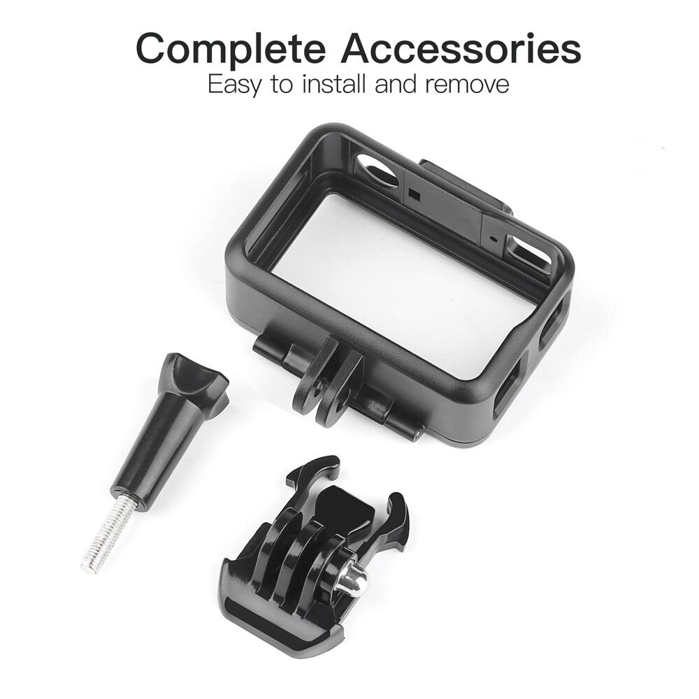 SHOOT for DJI Osmo Action Camera jaula protectora carcasa de marco para DJI Osmo Action Camera Cage Border Cover Shell Accessory
