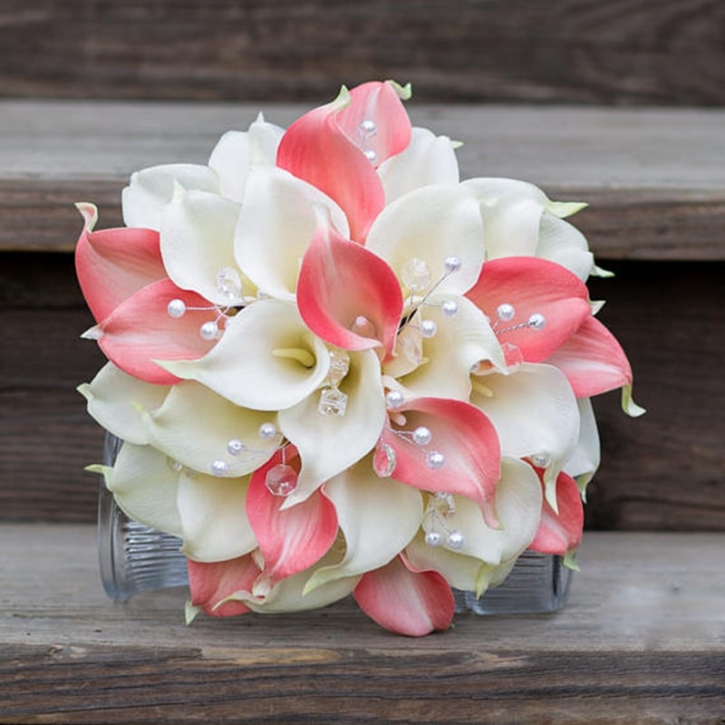 Bunga Calla Lily Mini PU Simulasi Bunga Artificial Real Touch Buket Calla Lily u Bunga Calla Lily Mini PU Simulasi Bunga Artificial Real Touch Buket Calla Lily u