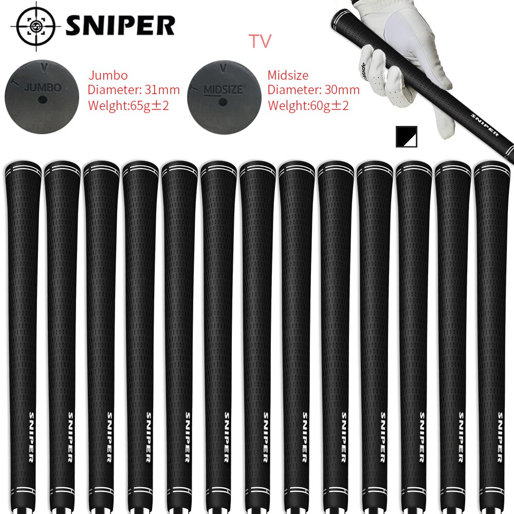100 punkte klassische golf grip STANDARD/MITTELSTÄNDISCHE/JUMBO 10 teile/los Drei spezifikation optional