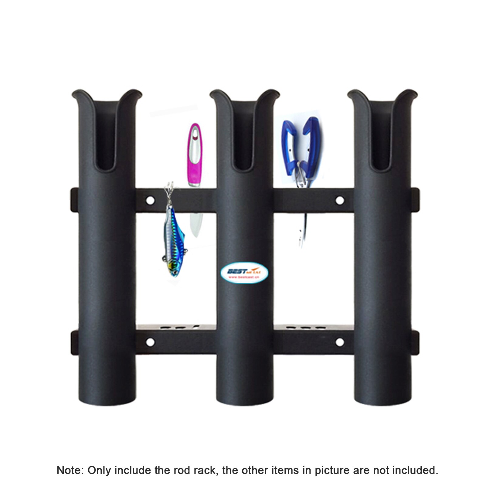 3 tubi Link plastica bianca canna da pesca portapacchi porta canna da pesca presa per barca scatola da pesca marina kayak barca yacht