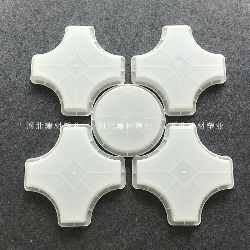 2pcs Cement Antique Flower Brick Mold Square Garden Wall Making Brick Mould 3D Carving Concrete Plastic Paving Molds 32x32x4cm