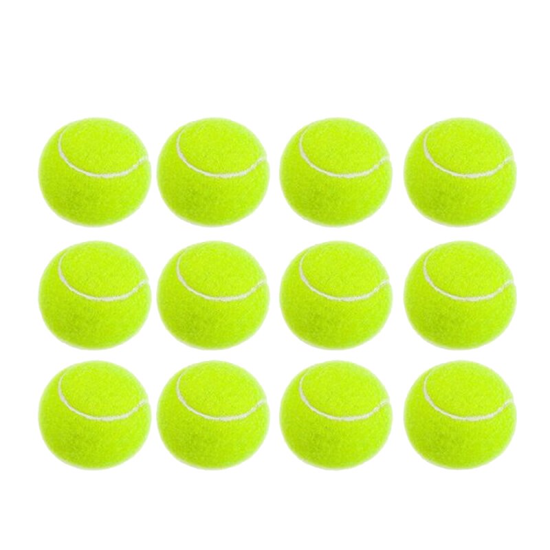 Pelotas de tenis de alta elasticidad, 12 piezas, 1,3 metros: Default Title