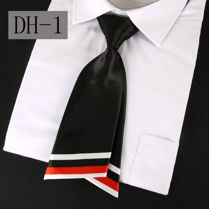 Vrouwen Lady Professionele Uniform Stropdassen Vrouwelijke Student Bank Hotel Personeel Rood Blauw Roze Strikjes Business Hals Dragen: WHITE