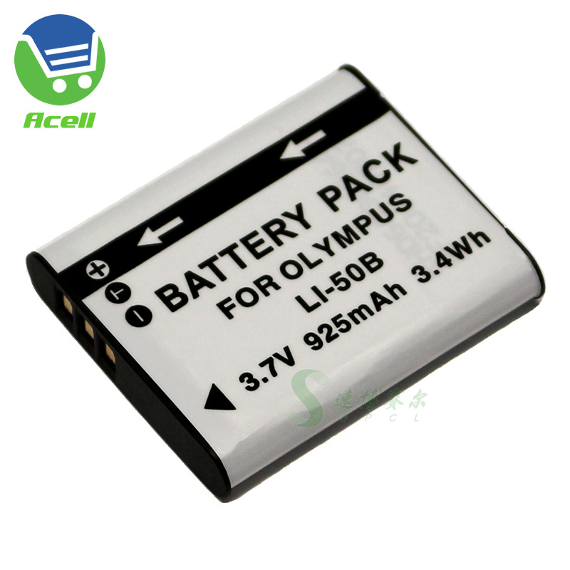 Li -50b batteri + usb lader for olympus tg -810 tg-820 tg-830 sz-17 sz-20 sz-31mr sz -30mr sp -815uz sp -810uz sp -720uz kamera: 1 batteri