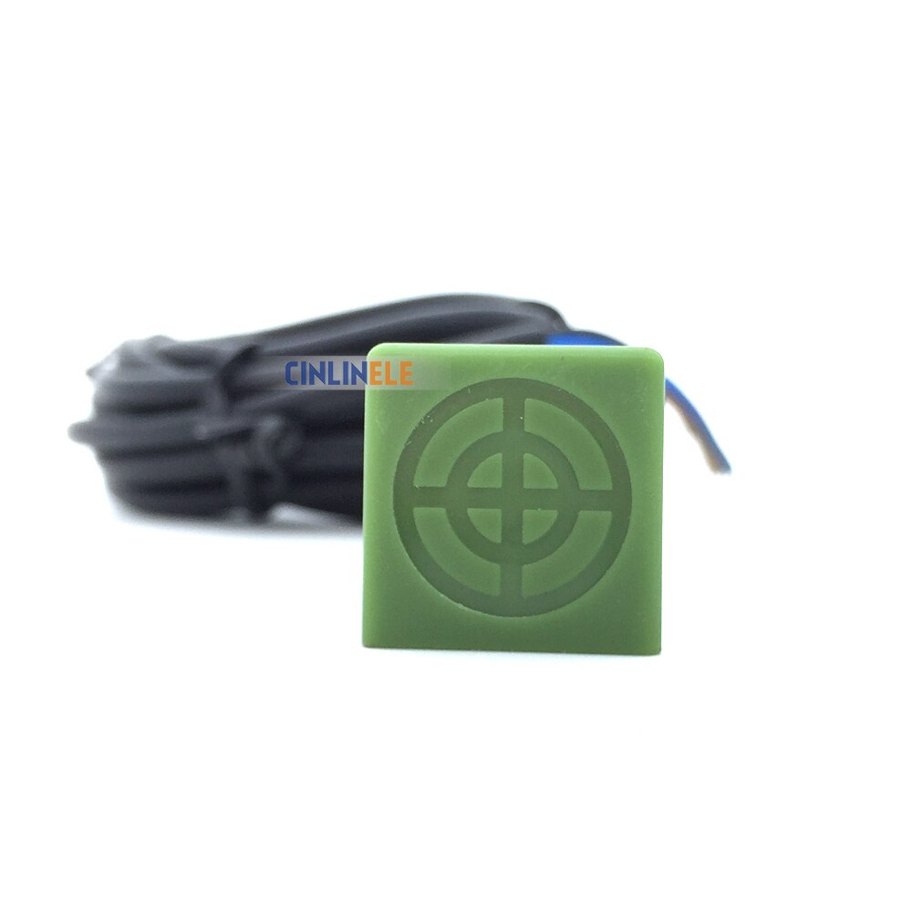 4mm sansing  sn04 kubeskall induktiv skjerm metall jern type nærhetsbryter sensor ledet ingen nc npn pnp