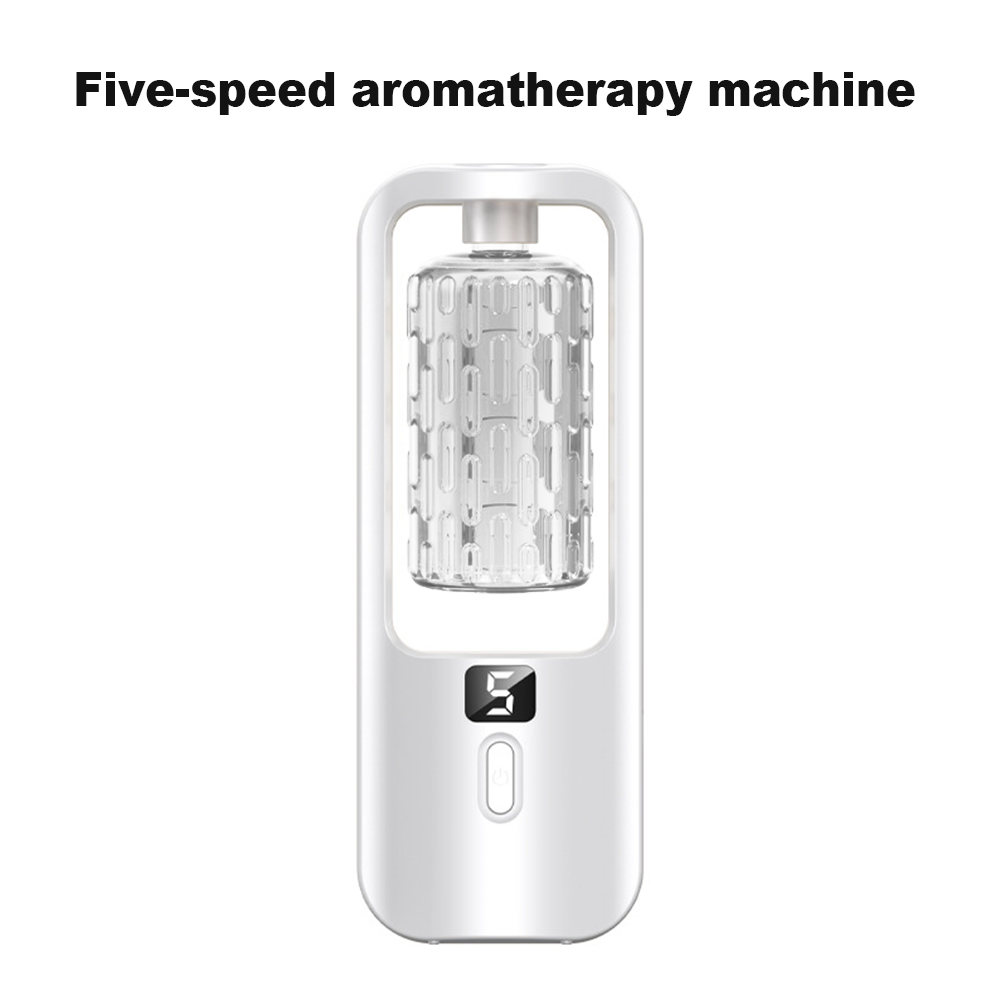 Diffuseur de parfum de salle intelligent, diffuseur de château essentiel, USB, multi, affichage numérique LED, affichage mural pour la maison, assainisseur d'air, 50ml: kaki foncé