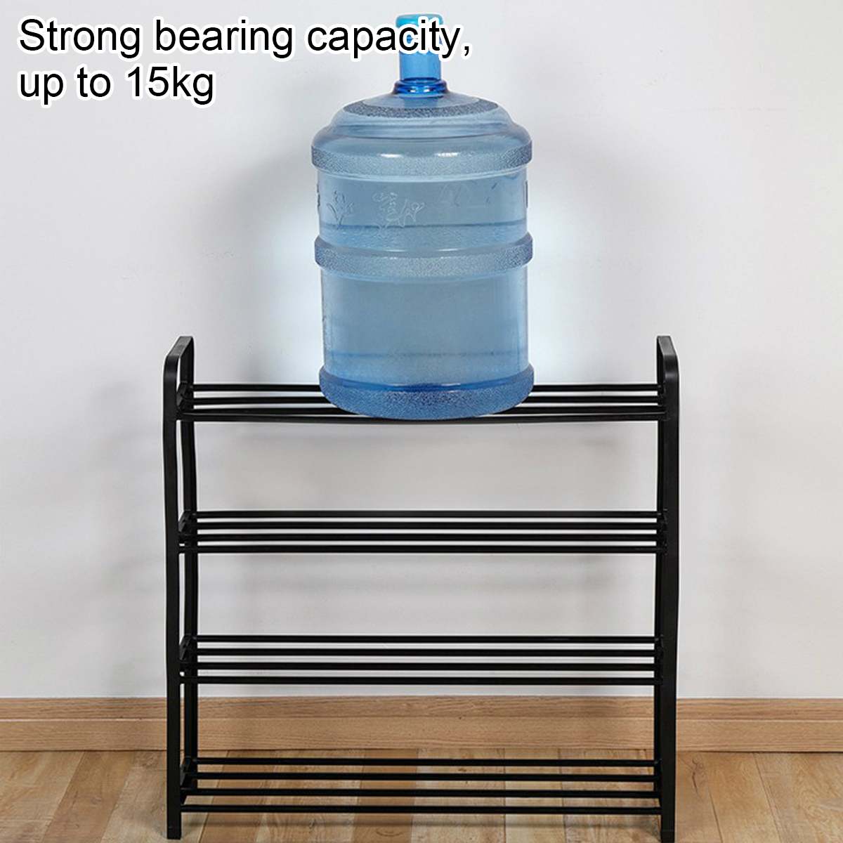 4/5 Tiers Schoenenrek Stalen Pijp Afneembare Stofdicht Schoenenrek Organizer Schoenen Ruimtebesparend Stand Kast Plank