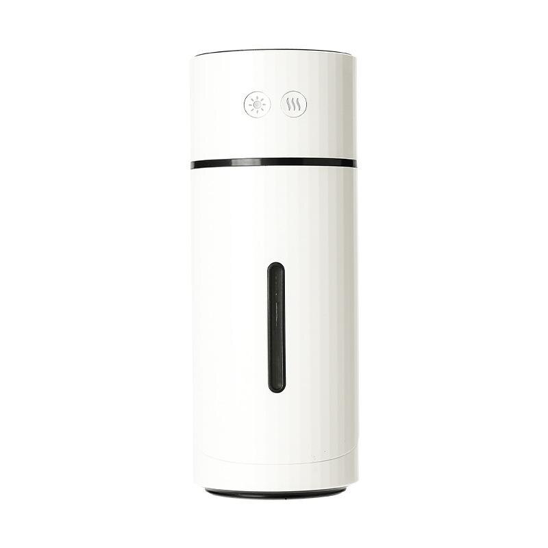 Glorystar usb laddning luftfuktare bordsskiva mini mist maker fogger för hembil: Vit