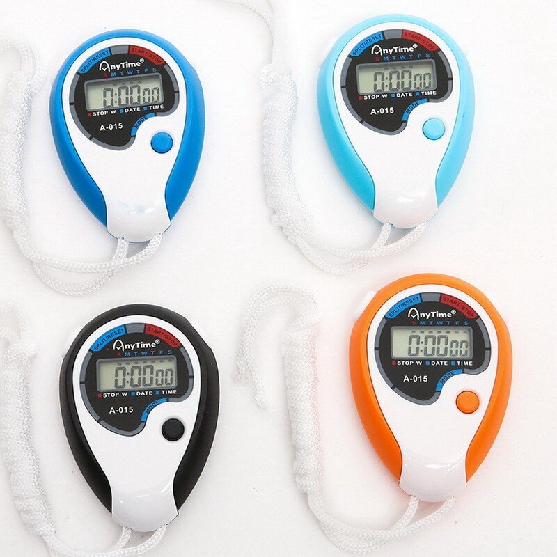 Stopwatches Multi-Function Waterproof Electronic Digital Chronograph Time Stopwatch Timer for Sports 1pc