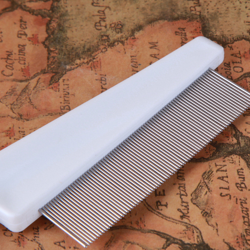 Pet Supplies Dog Comb Single Row Needle Comb Trimmer Grooming Comb Brush Comb Rake Hair Shedding Flea For Pet Cat Dog #D