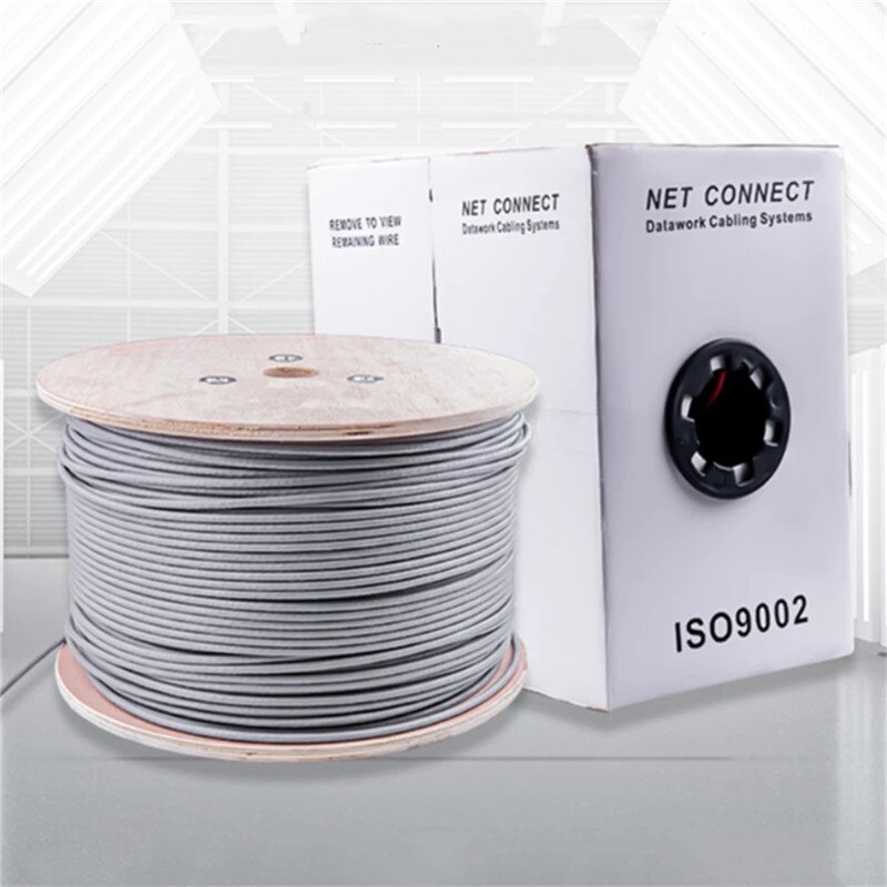 rj 45 Cat5e Cable Ethernet SFTP Cat 5e Internet Lan Line For Router RJ45 Patch Cord 26AWG Double Shielded Installation Wire