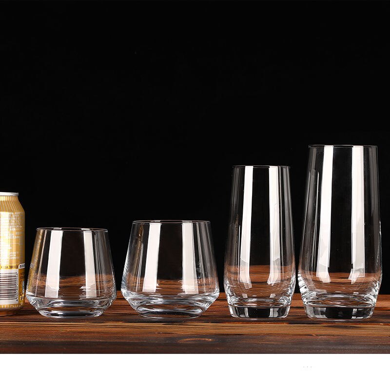 Gjennomsiktig glass kopp mousse stor mage kopp yoghurt melk juice frokost whisky kopp japansk stil vinglass glass whisky