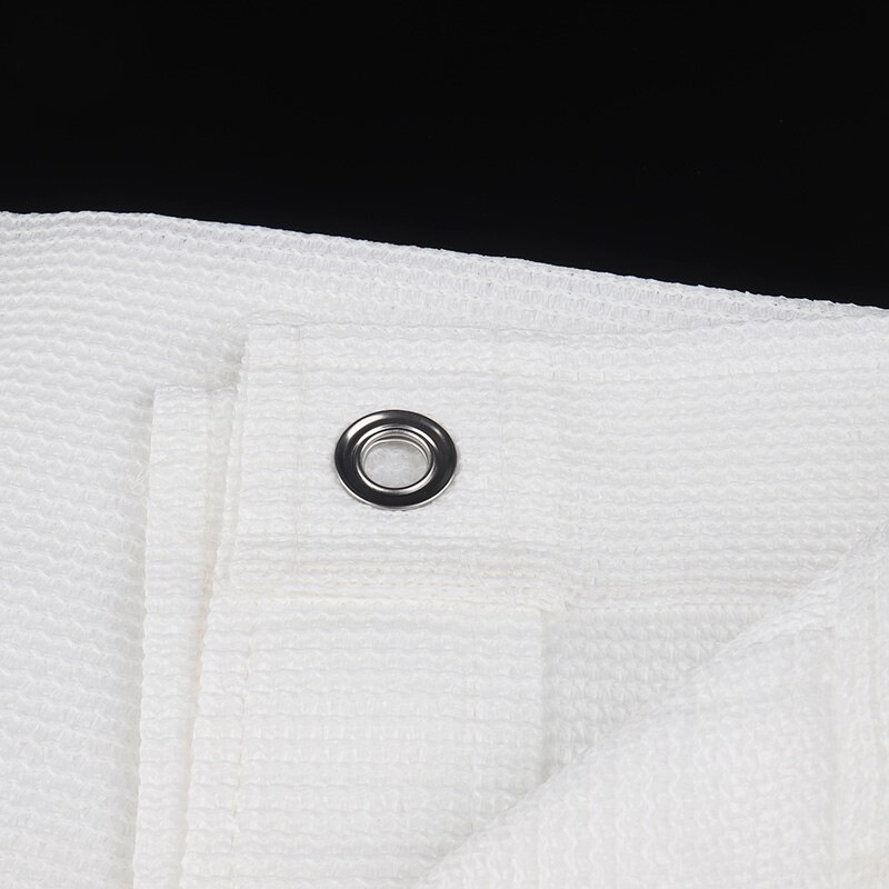 White Shade Net 6 Needle Sunshede Shelter Thickening Shading Net from Heat or Light Hemming Punch holes Household Flower Yard