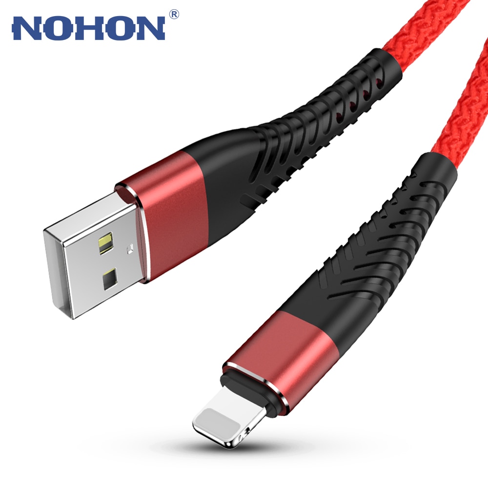 1m 2m 3m usb oplader kabel dataledning til apple iphone 7 8 plus 10 11 pro x xs max 5 6 s 5s 6s hurtig opladning oprindelse lang telefonledning