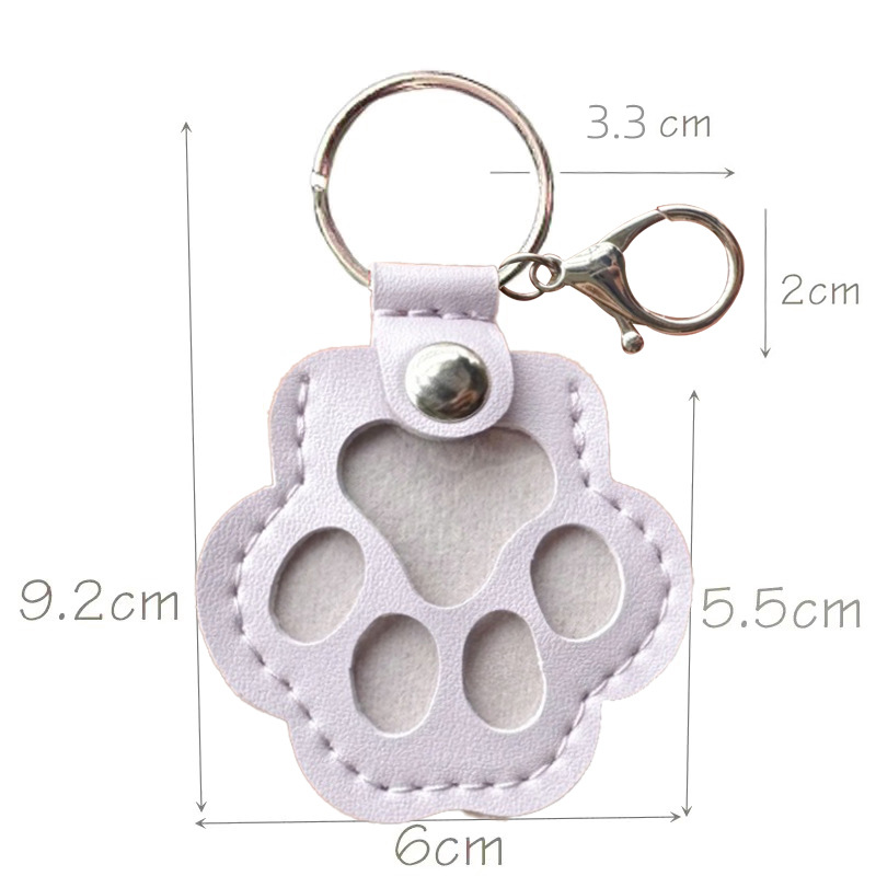 Caja de almacenamiento de pelo de perro, cápsula de recuerdo conmemorativo de pelo de cachorro, contenedor de piel de perro para mascota, llavero de cápsula transparente, recuerdos: Verde claro