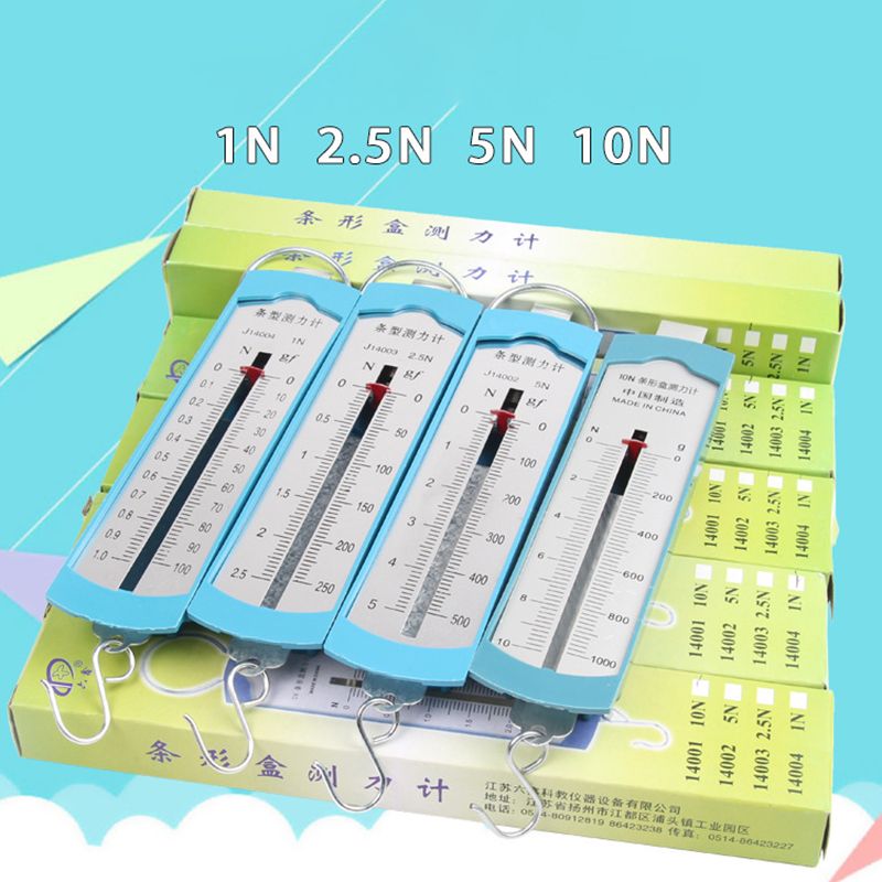 Hand Dynamometer Grip Measurement Meter with Hook,Force Meter Spring Scale,1N,2.5N,5N,10N Weight Capacity динамометр dinamometro
