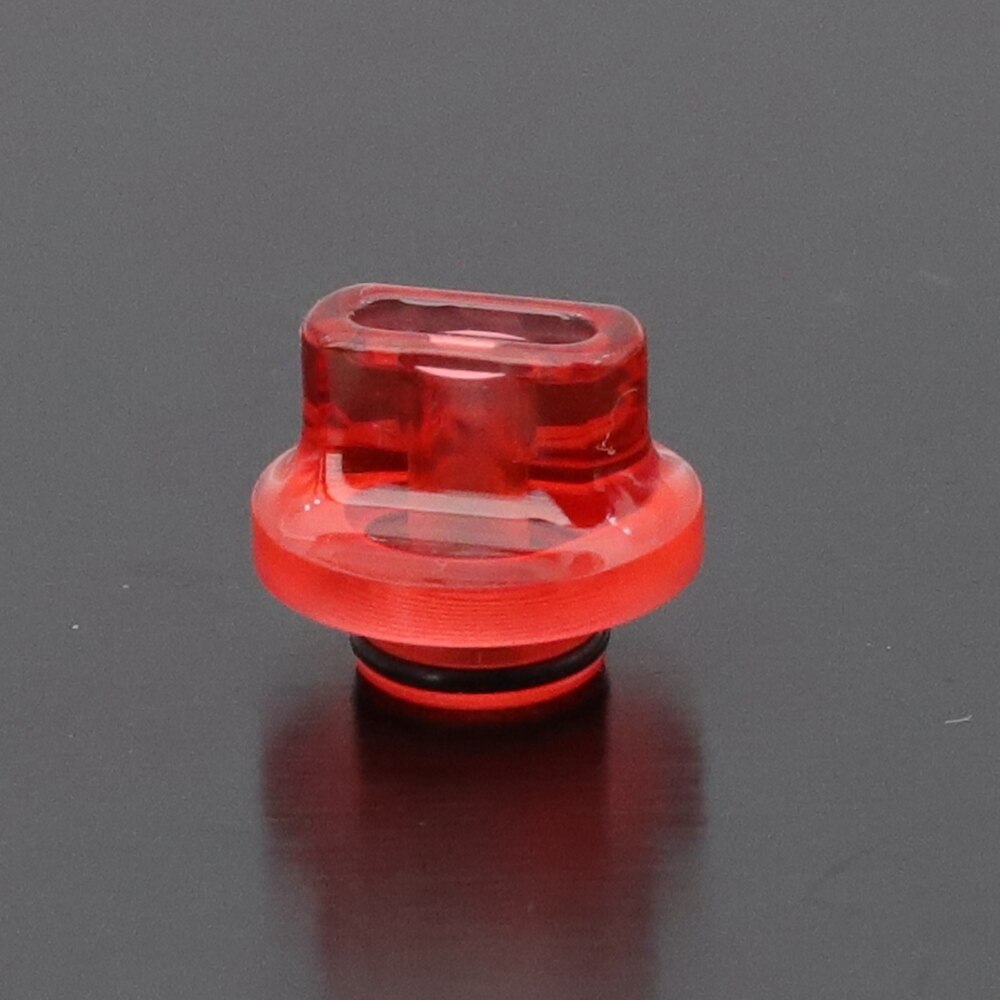 VapSea MTL 510 810 Drip Tip Short Wide MouthPiece DripTip For Atomizer RTA RBA RDA: Red 510