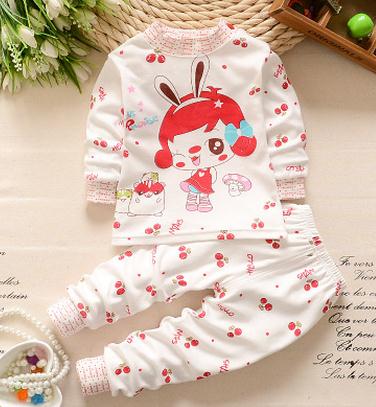bébé vêtements bébé sous-vêtements imprimer coton ensembles automne et sous-vêtements d'hiver vêtements de bébé 1-3 ans vêtements