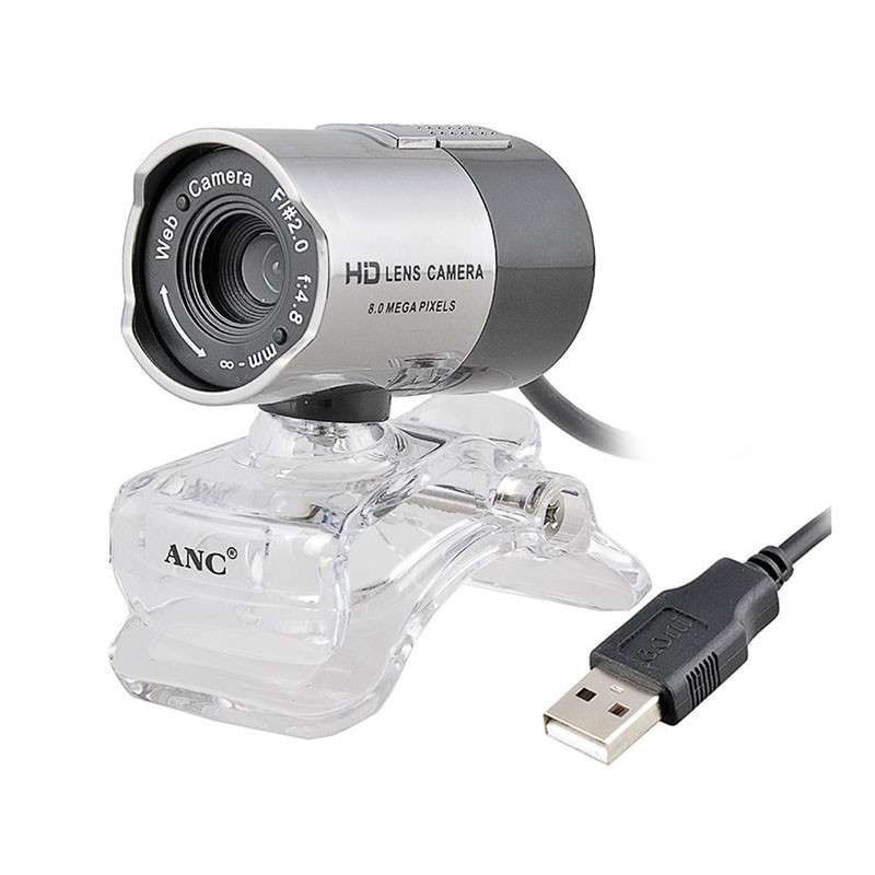 Originele Anc Web Camera Pc Computer Nachtzicht Webcam Usb Gratis Driver Hd Camera Met Microfoon Webcam Webcamera