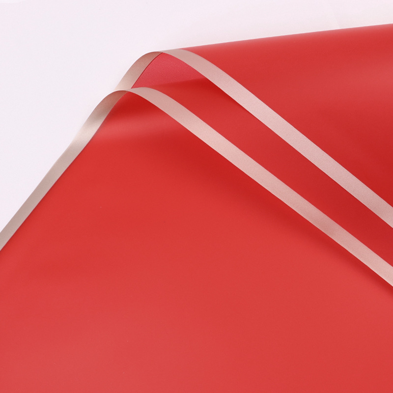 20 Stks/partij Diy Bloem Inpakpapier Phnom Penh Jelly Film Matte Doorschijnende Waterdichte Papier Hansu Boeket Gewikkeld Papier: 018