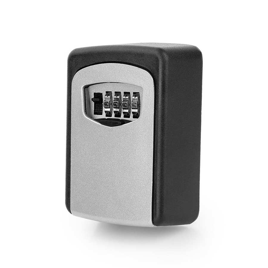 Safe Key Box Key Storage Organizer With 4 Digital Wall Mounted Combination Password Keys Safe Box
