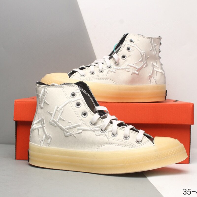 plimsolls canvas sneakers rope soled shoes skateboard shoes Overfire thick bottom cork high top Star Bag Lindy Soft bottom