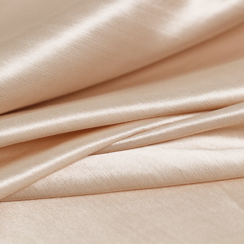 Red Raspberry Pink Colour Satin Cotton Fabrics Cotton Garment Materials Summer Women Shirts Dress Sewing Cloth