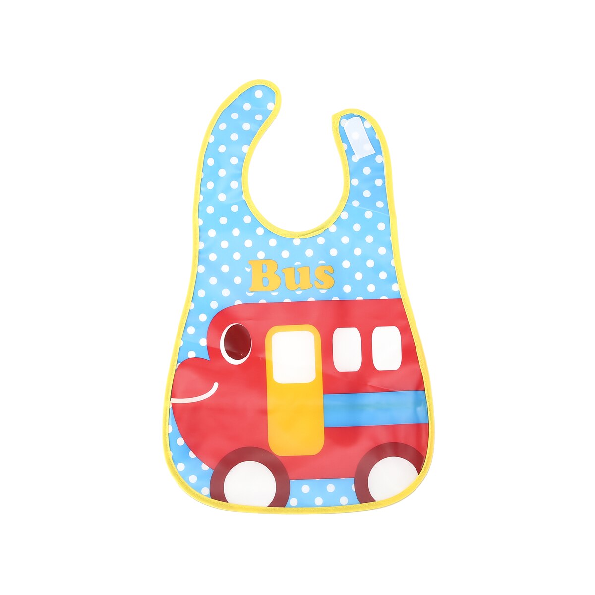 Adjustable Baby Bibs EVA Waterproof Lunch Feeding Bibs Baby Cartoon Feeding Cloth Children Baby Apron Babador Bandana: F