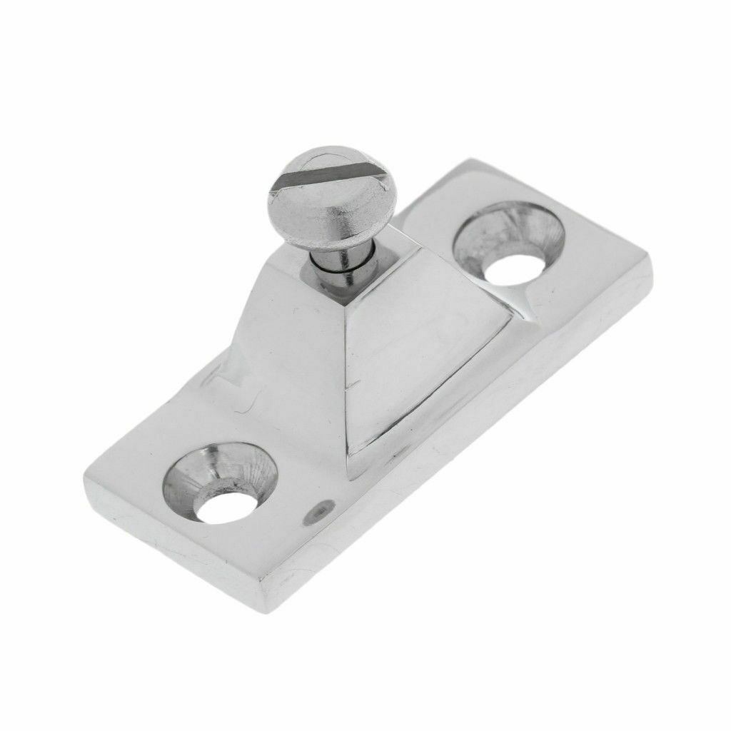 2pcs Stainless Steel Marine Bimini Boat Top Side Mount Deck Hinge Fitting Hardware