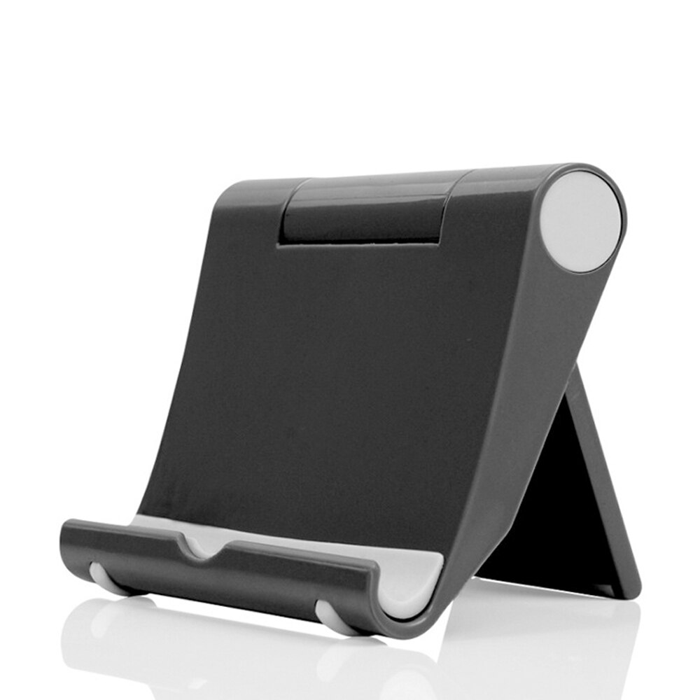 Soporte giratorio plegable para tableta, accesorio de montaje para IPad Mini 1, 2, 3, 4 Pro, 11 Air, Samsung: Negro