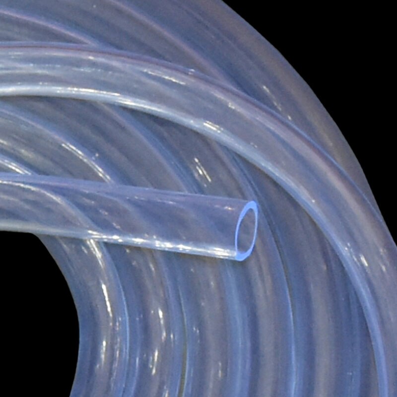 Manguera flexible de PVC para riego de jardín, Tubo Transparente de agua de riego de 1/2 ", 3/4", 24mm, 16mm, 20mm, 24mm, 5m