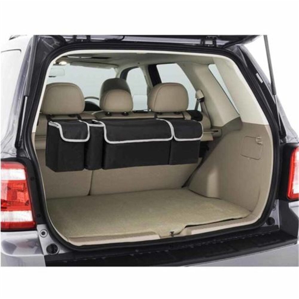 Auto Interieur Accessoires Auto Opbergtas Zwart Hoge Capaciteit Multi-Gebruik Auto Rugleuning Organisatoren Zak Interieur Accessoires