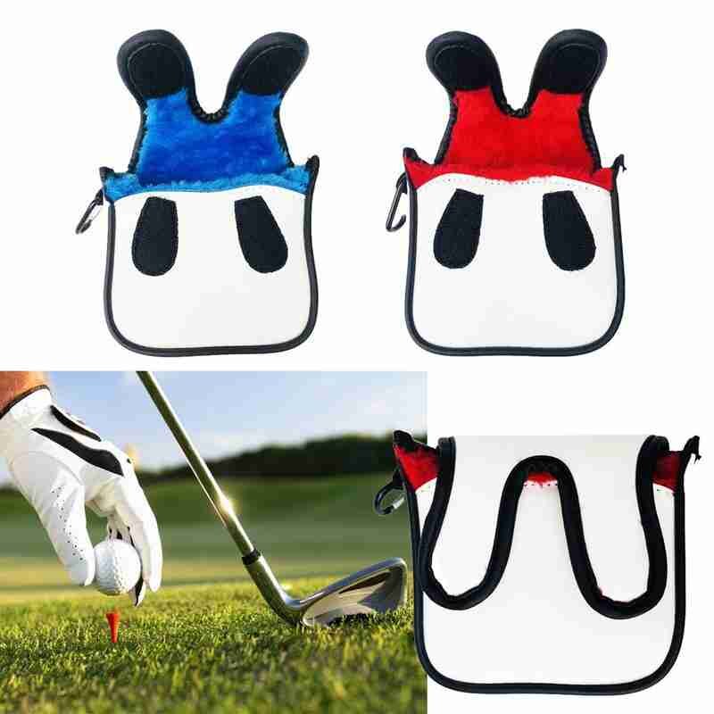 1 Pcs/Set Square Mallet Putter Cover Golf Headcover sleeve Cover protection Club Head Protector Headcover Cue X4T0