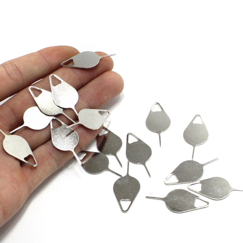 10Pcs/Set Specially Shape Sim Card Tray Opening Removal Tool,Eject Pin Tool Replacement for Multi-model Mobile Phone